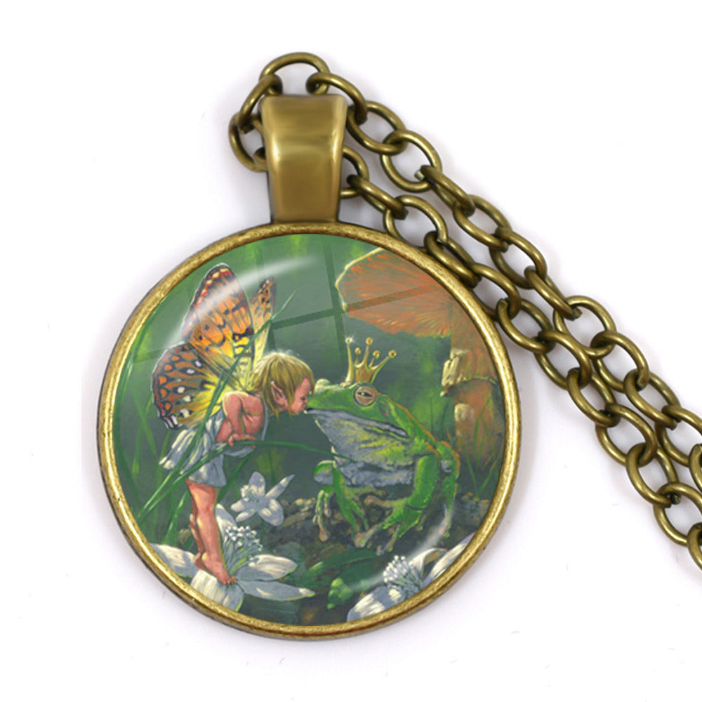 Frog Fairy Lore necklace