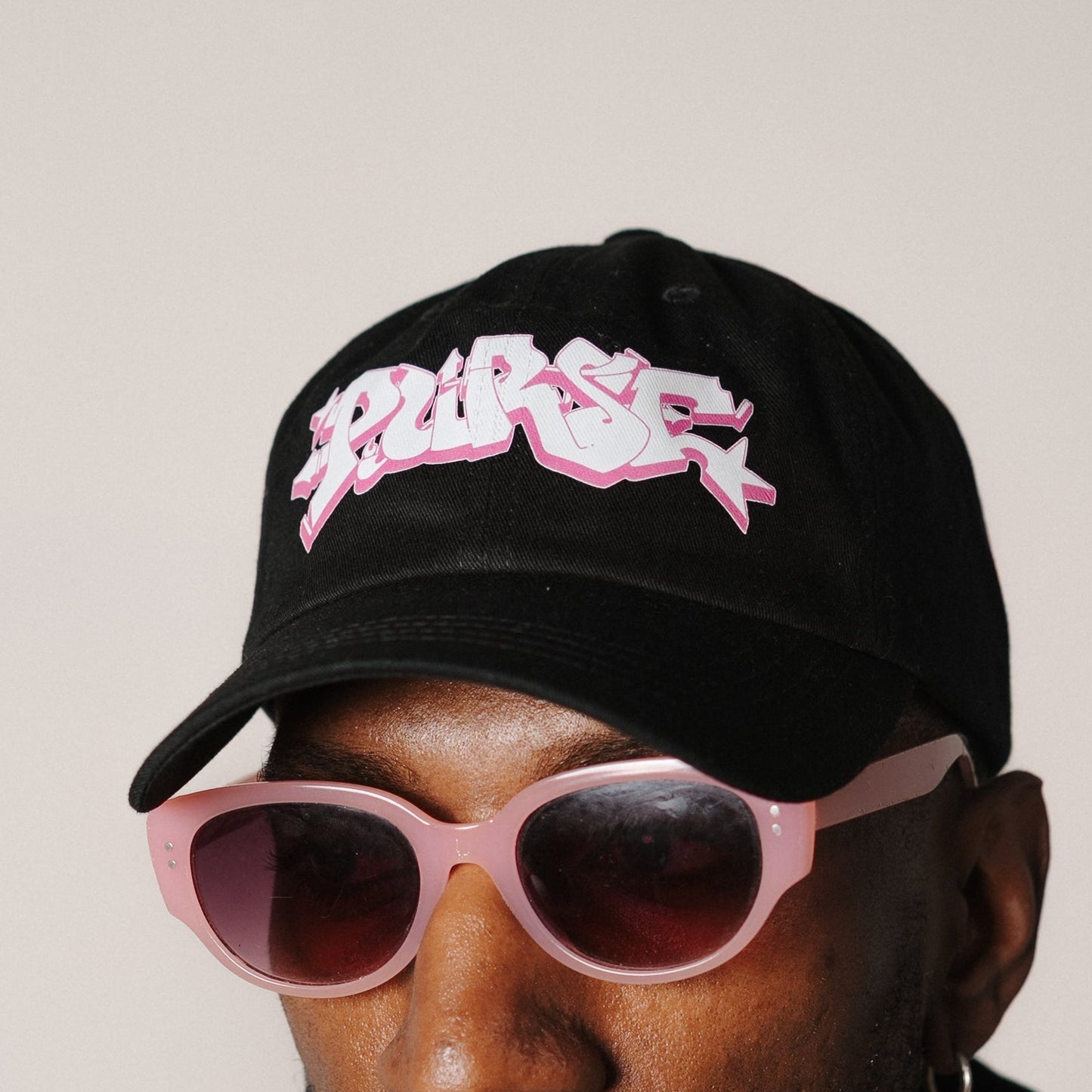 PURSE pink hat