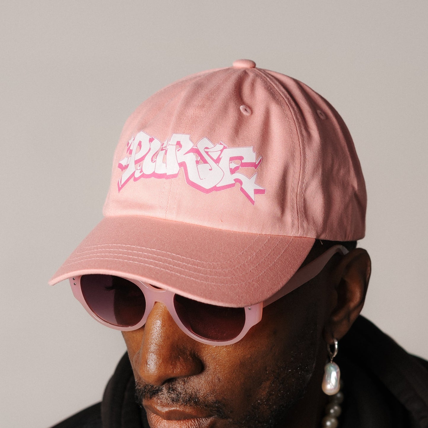 PURSE pink hat