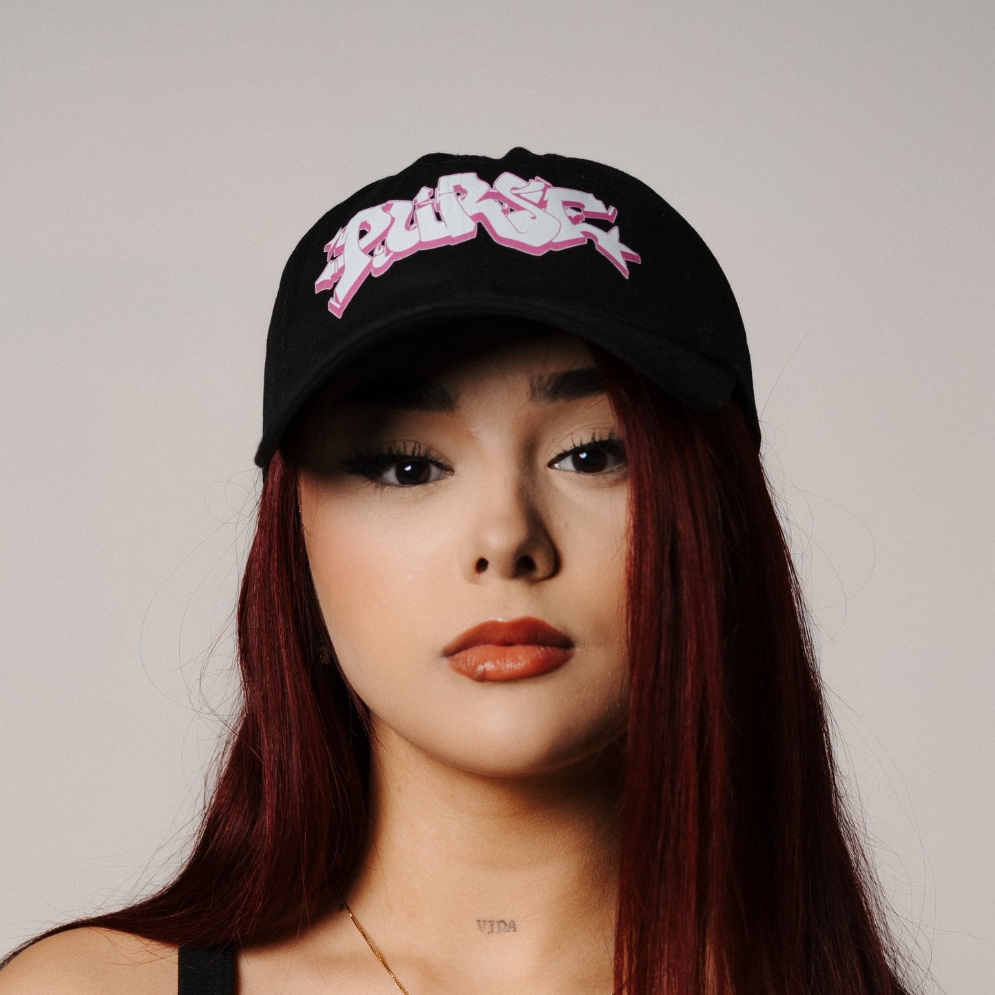 PURSE pink hat