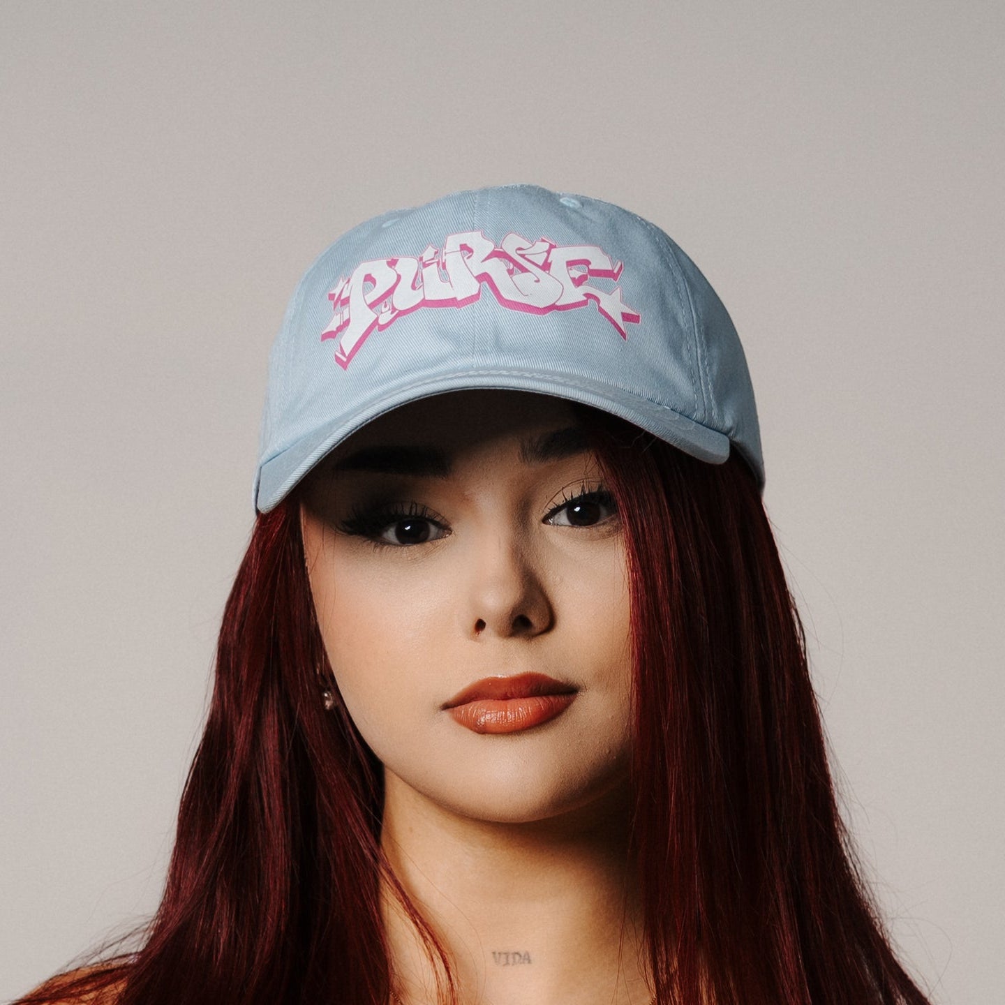 PURSE pink hat