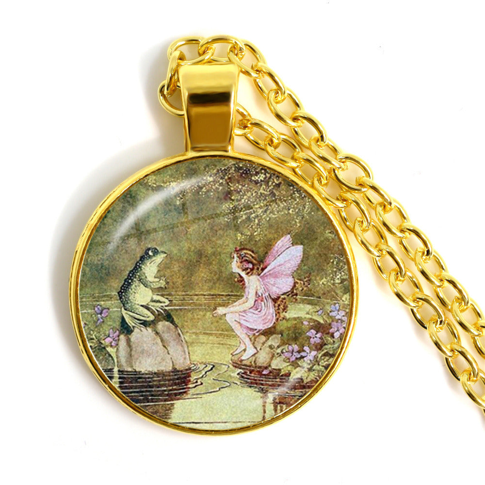 Frog Fairy Lore necklace