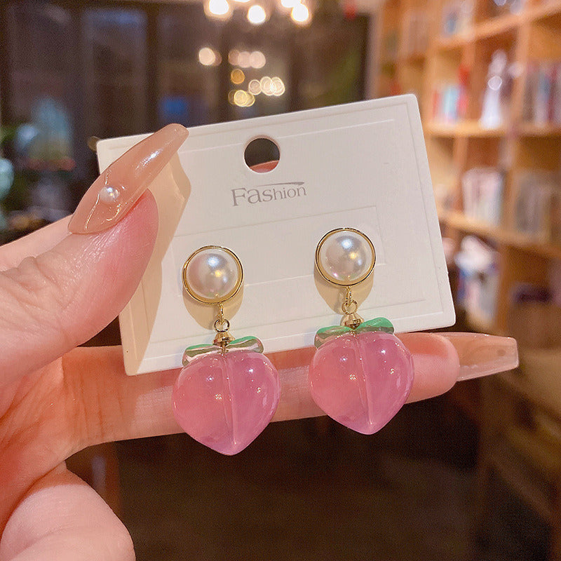 Peach Earrings