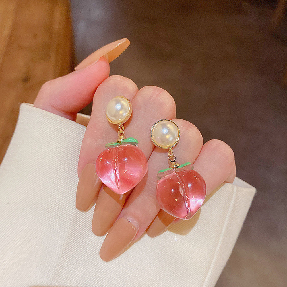 Peach Earrings