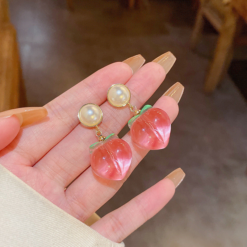 Peach Earrings